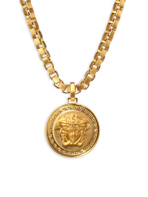 faux versace chain|Versace gold chains for men.